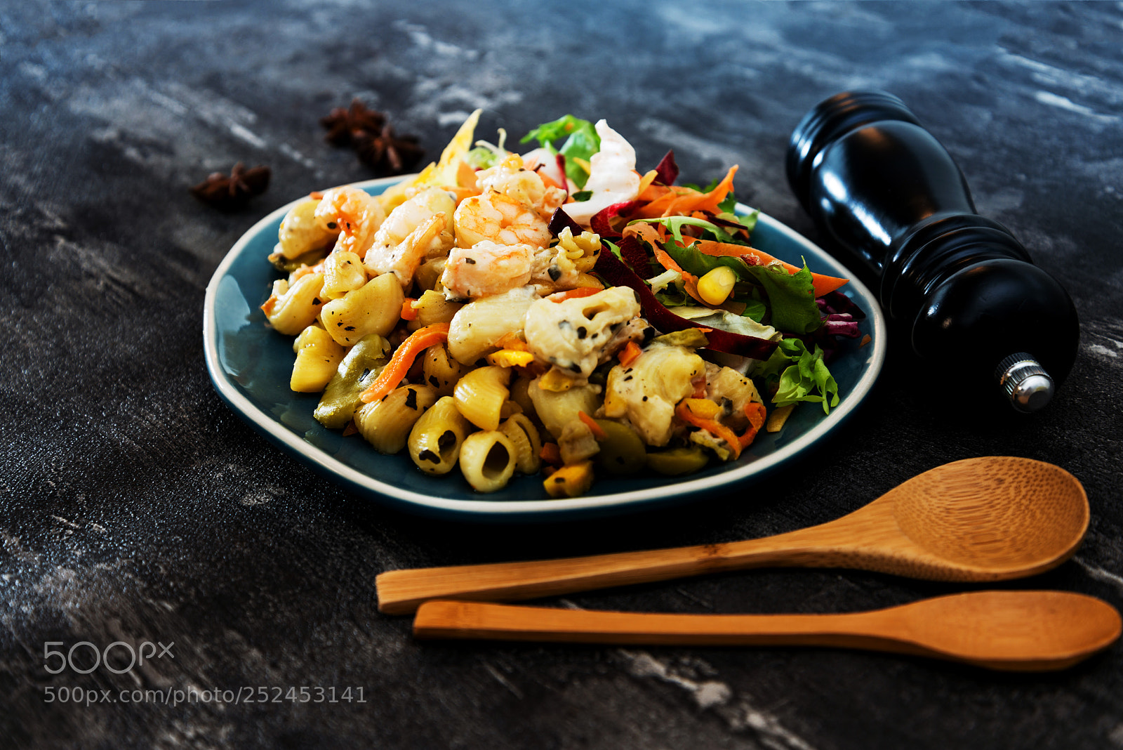 Nikon D800 sample photo. Pasta with vegetables and photography