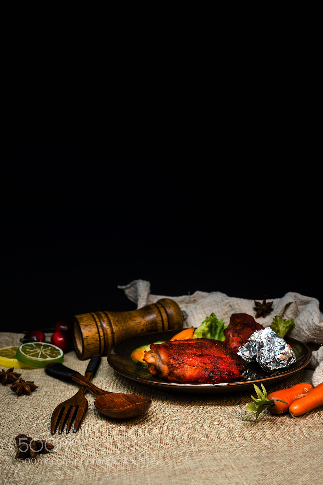 Sony Cyber-shot DSC-RX100 IV sample photo. Indian food chicken tikka photography