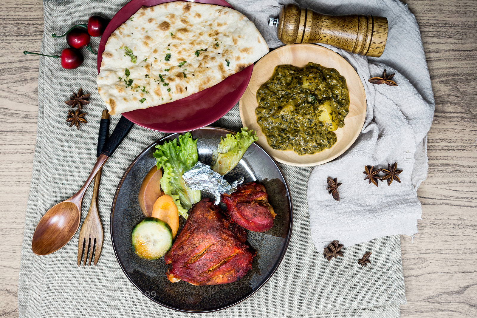 Sony Cyber-shot DSC-RX100 IV sample photo. Indian food chicken tikka photography
