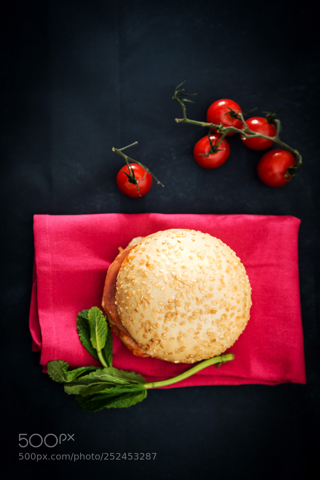 Nikon D800 sample photo. Delicious american cheese burger photography