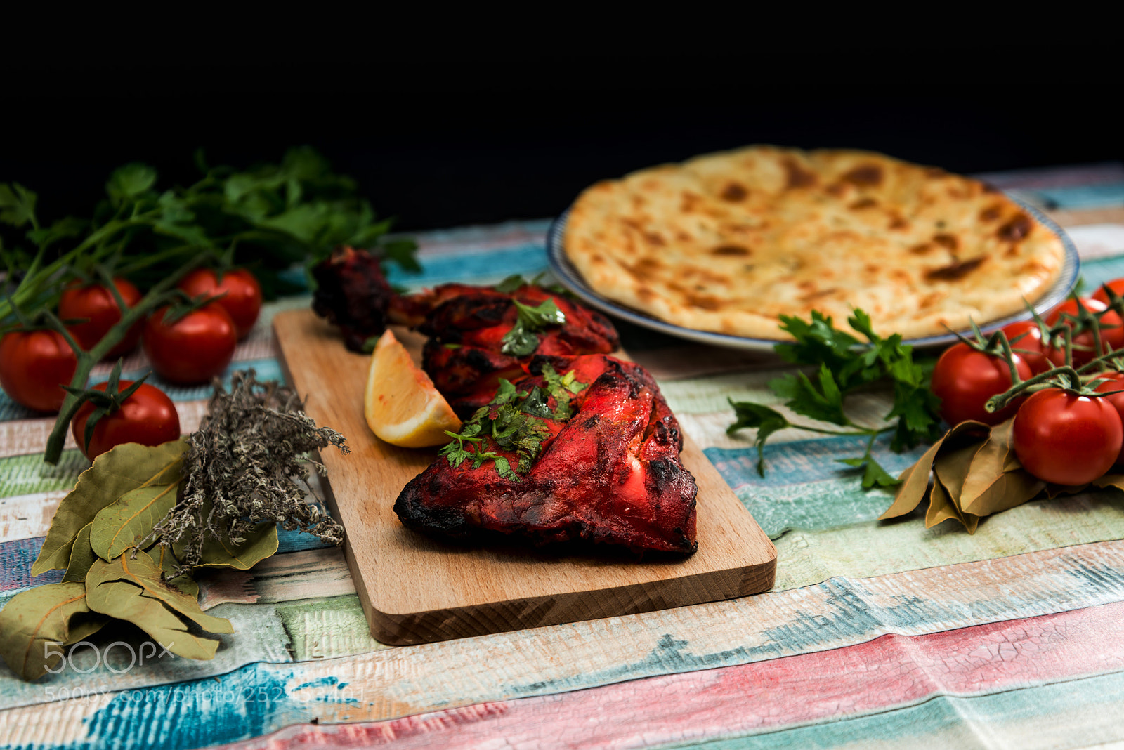 Nikon D800 sample photo. Traditional indian food chicken photography