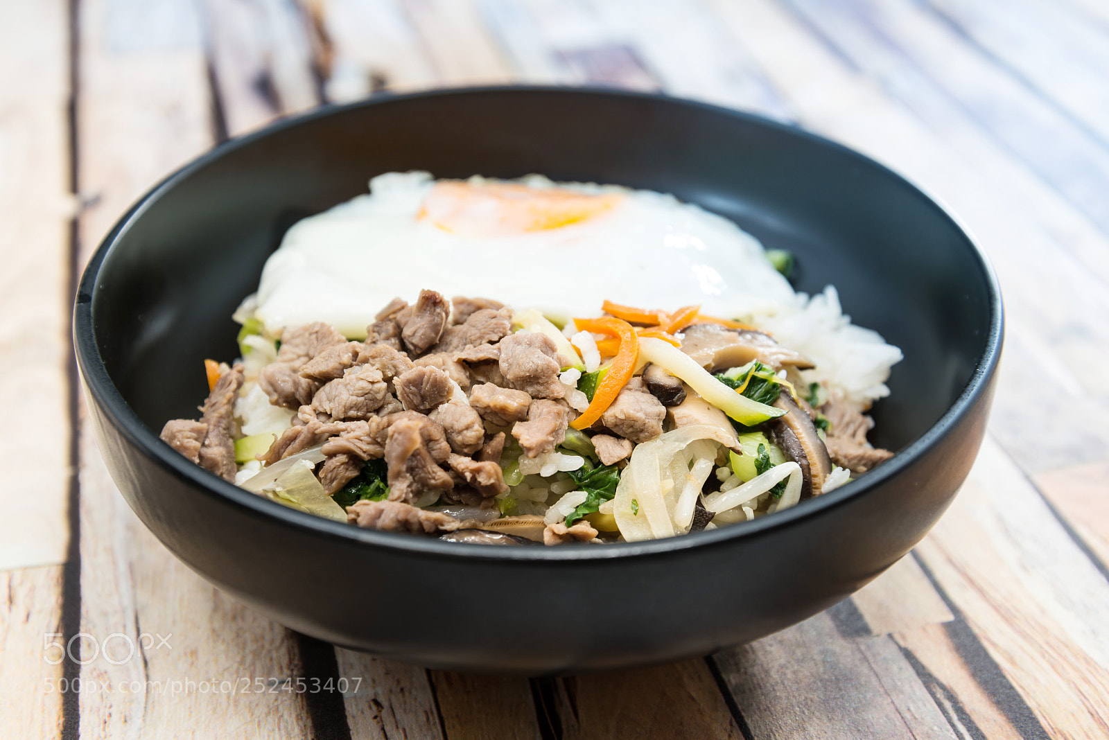 Nikon D800 sample photo. Handmade korean bibimbap ready photography