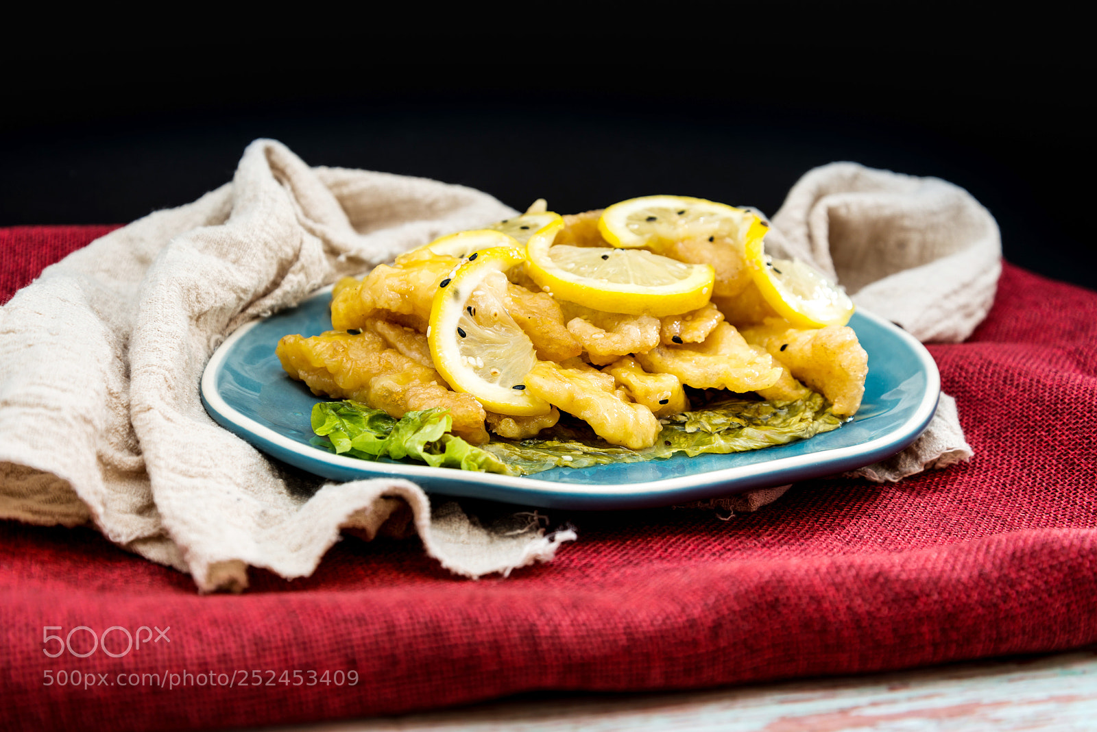 Nikon D800 sample photo. Chinese food fried fish photography