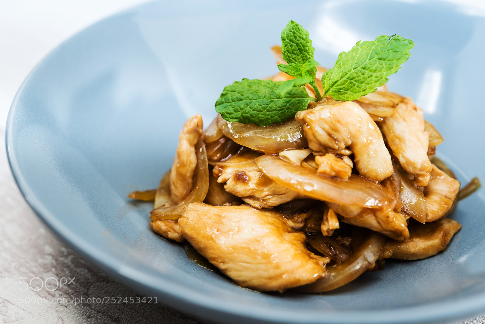 Nikon D800 sample photo. Wok fried chicken stir photography