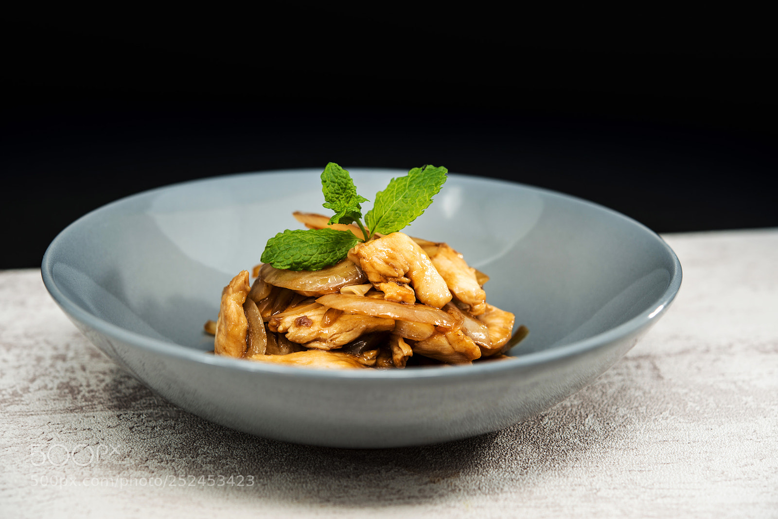 Nikon D800 sample photo. Wok fried chicken stir photography