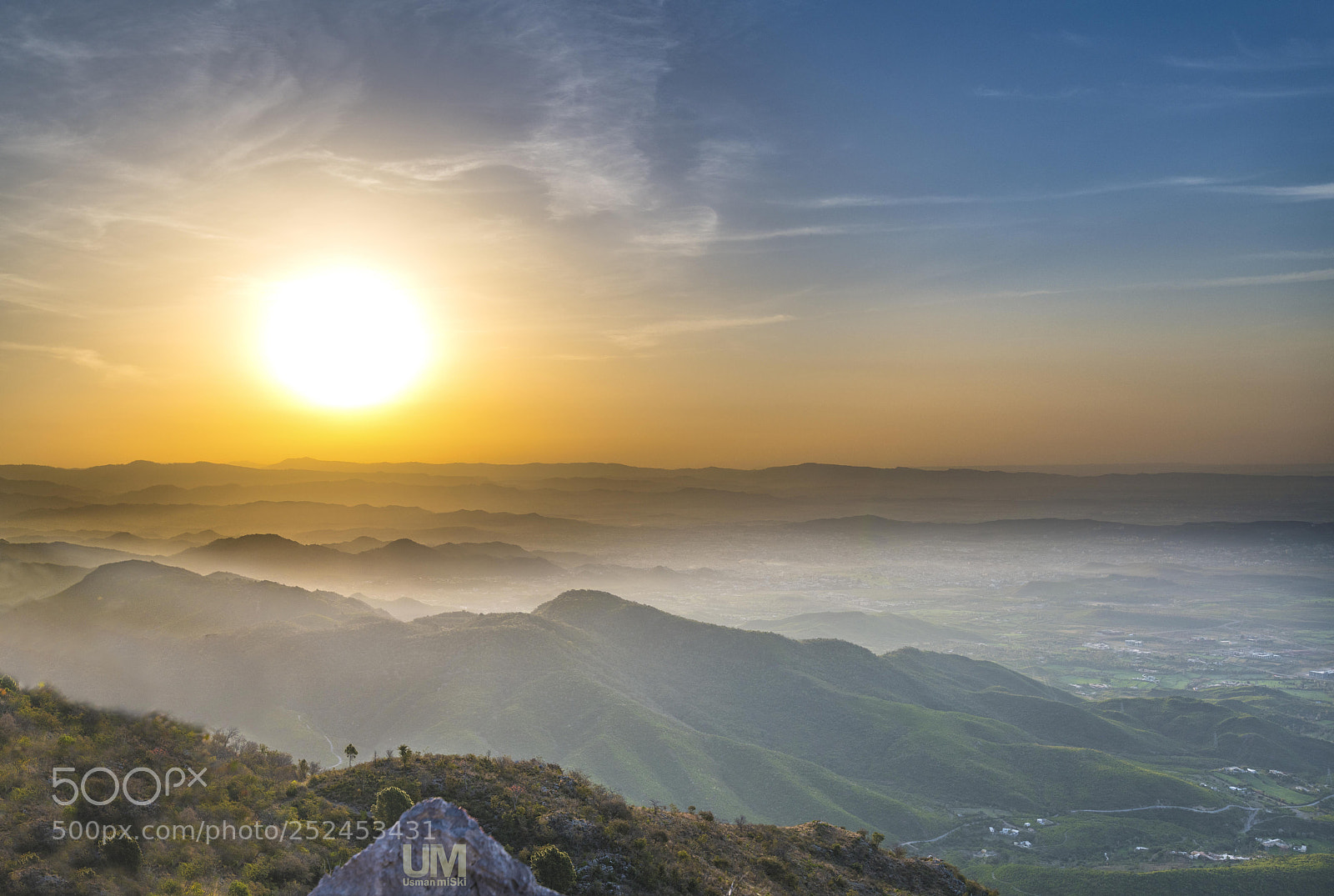 Nikon D850 sample photo. Morning fog over islamabad photography