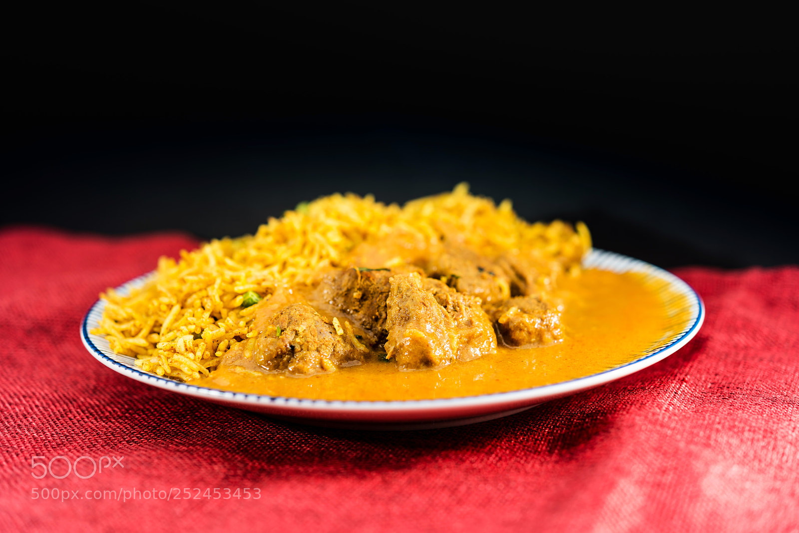 Nikon D800 sample photo. Handmade indian curry chicken photography