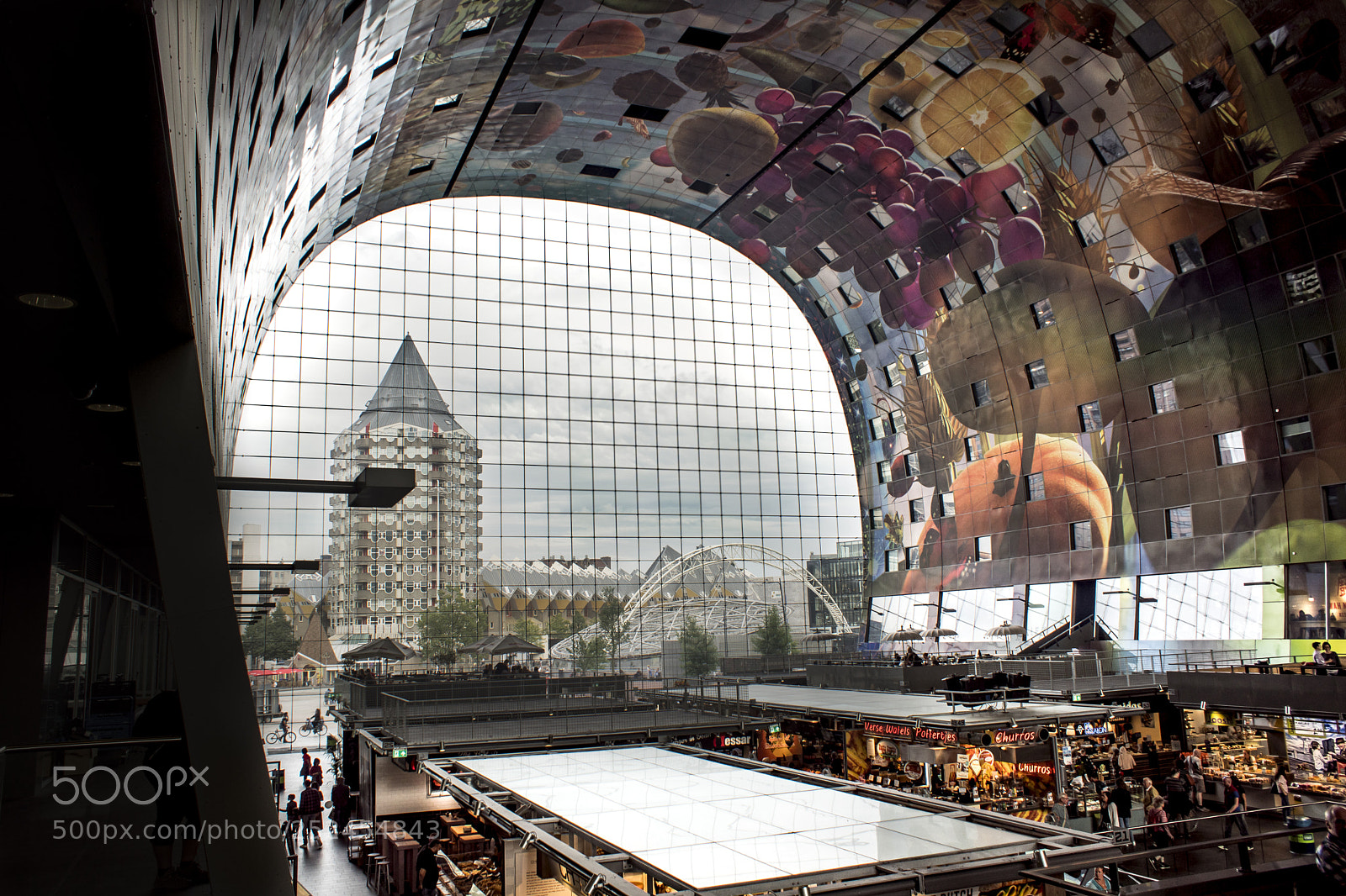 Sony SLT-A68 sample photo. Market hall photography