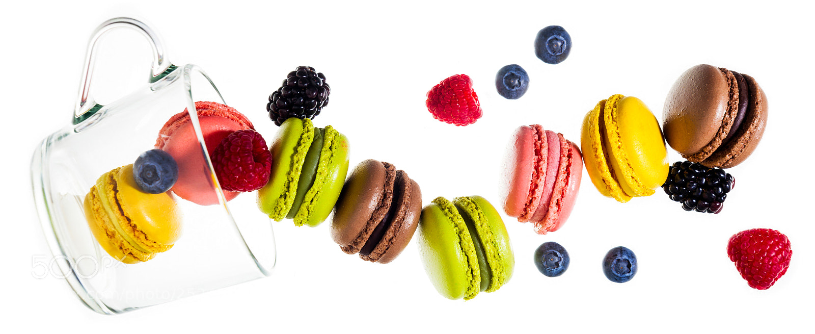 Canon EOS 5D Mark II sample photo. Colorful traditional french sweets photography