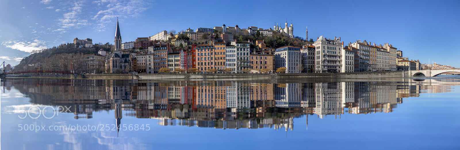 Canon EOS 750D (EOS Rebel T6i / EOS Kiss X8i) sample photo. Lyon panorama photography