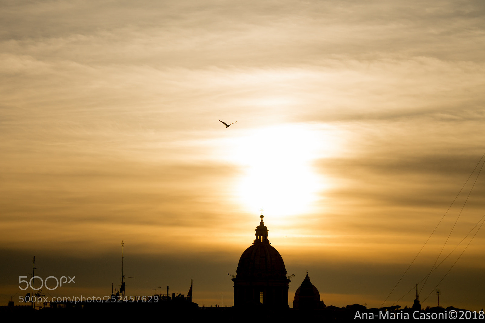 Canon EOS 1100D (EOS Rebel T3 / EOS Kiss X50) sample photo. Sunset at spanish steps photography