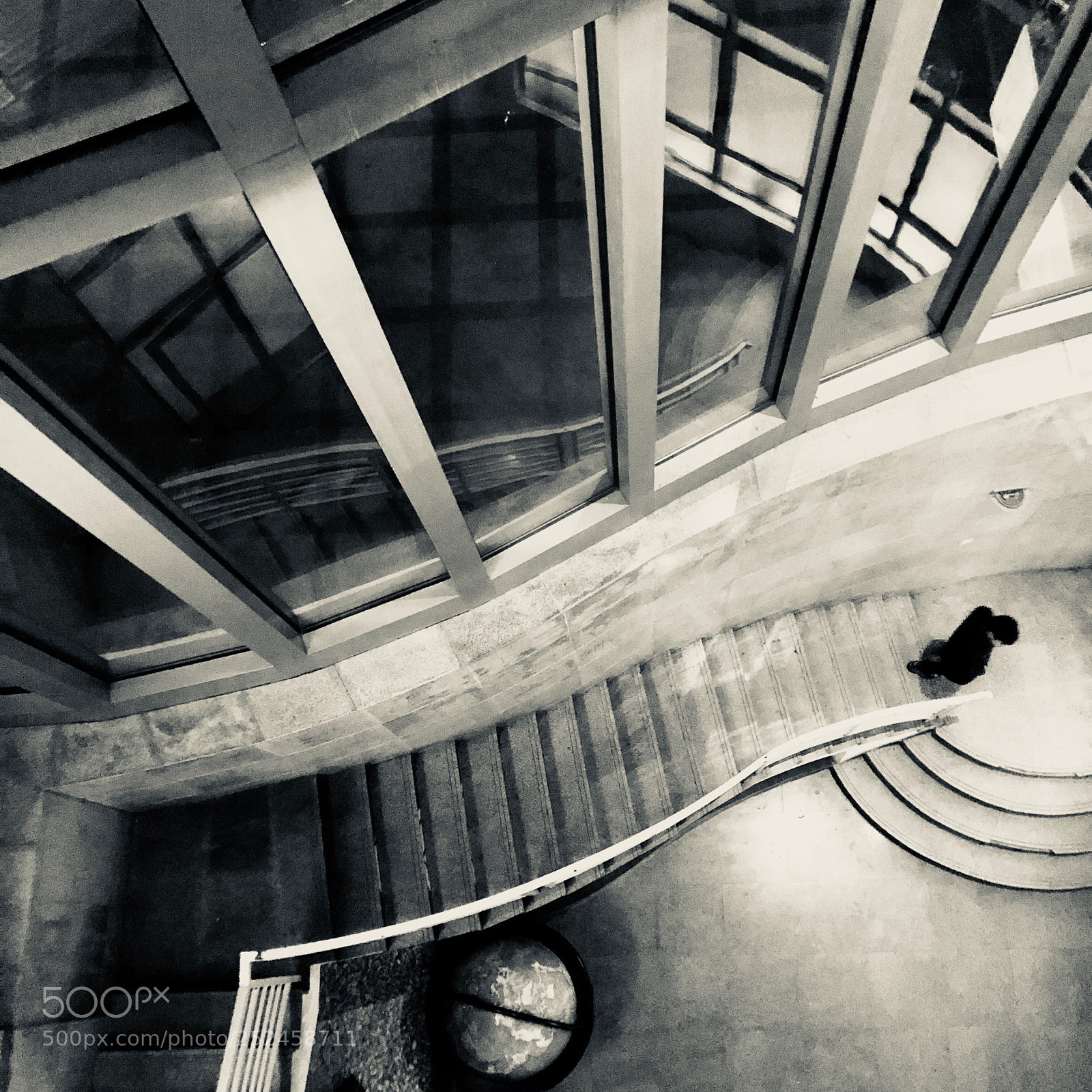 Apple iPhone 8 sample photo. Stairway photography