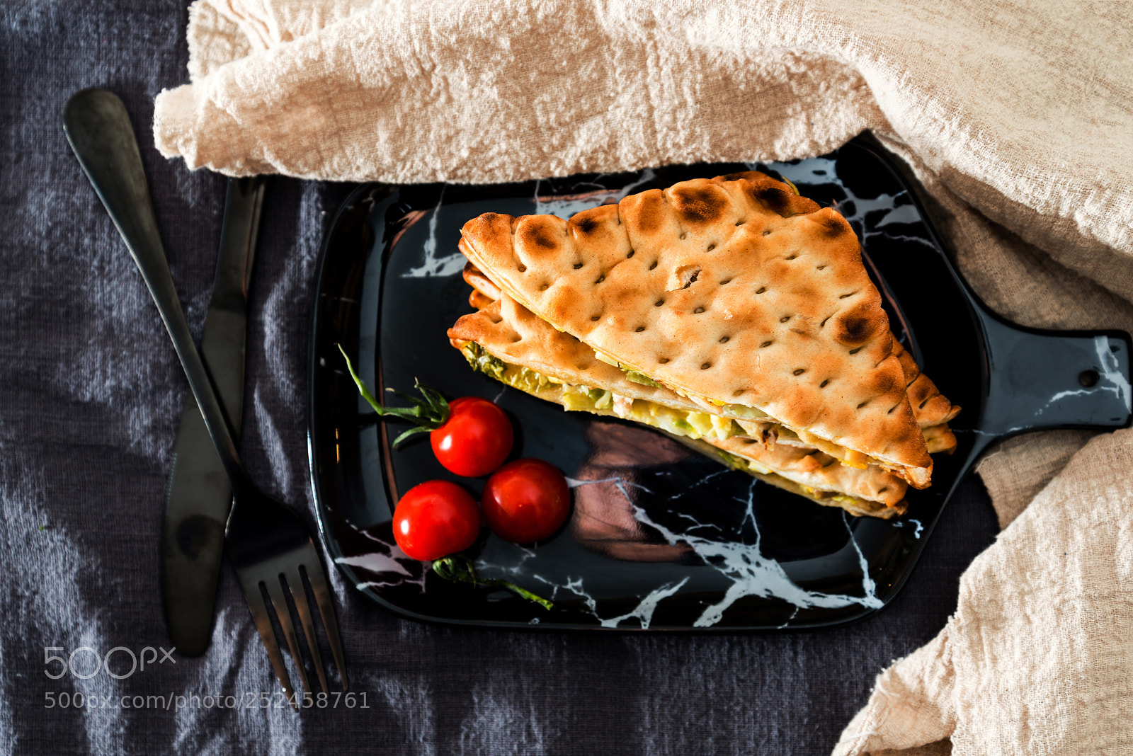 Nikon D800 sample photo. Sandwich with chicken, cheese photography