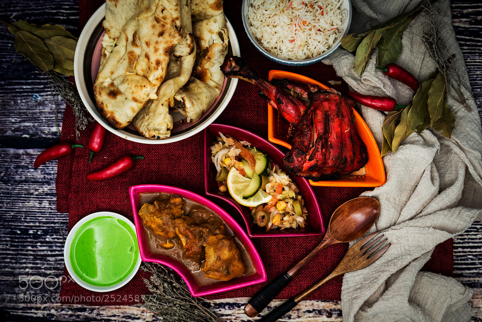 Nikon D800 sample photo. Indian food chicken tikka photography