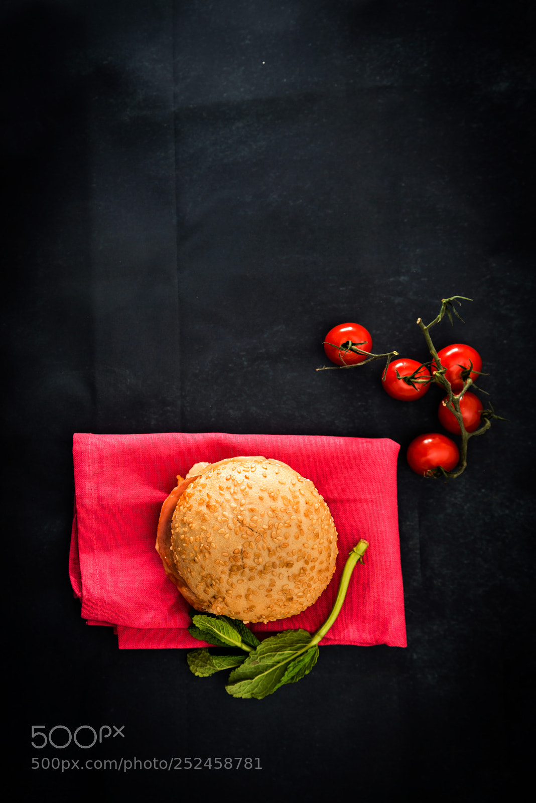 Nikon D800 sample photo. French bacon burger with photography
