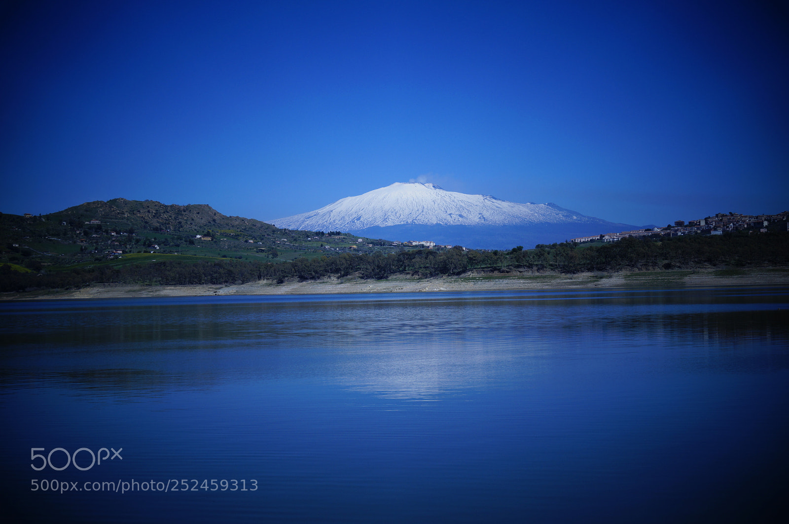 Sony SLT-A37 sample photo. Mount. etna from pozzillo photography