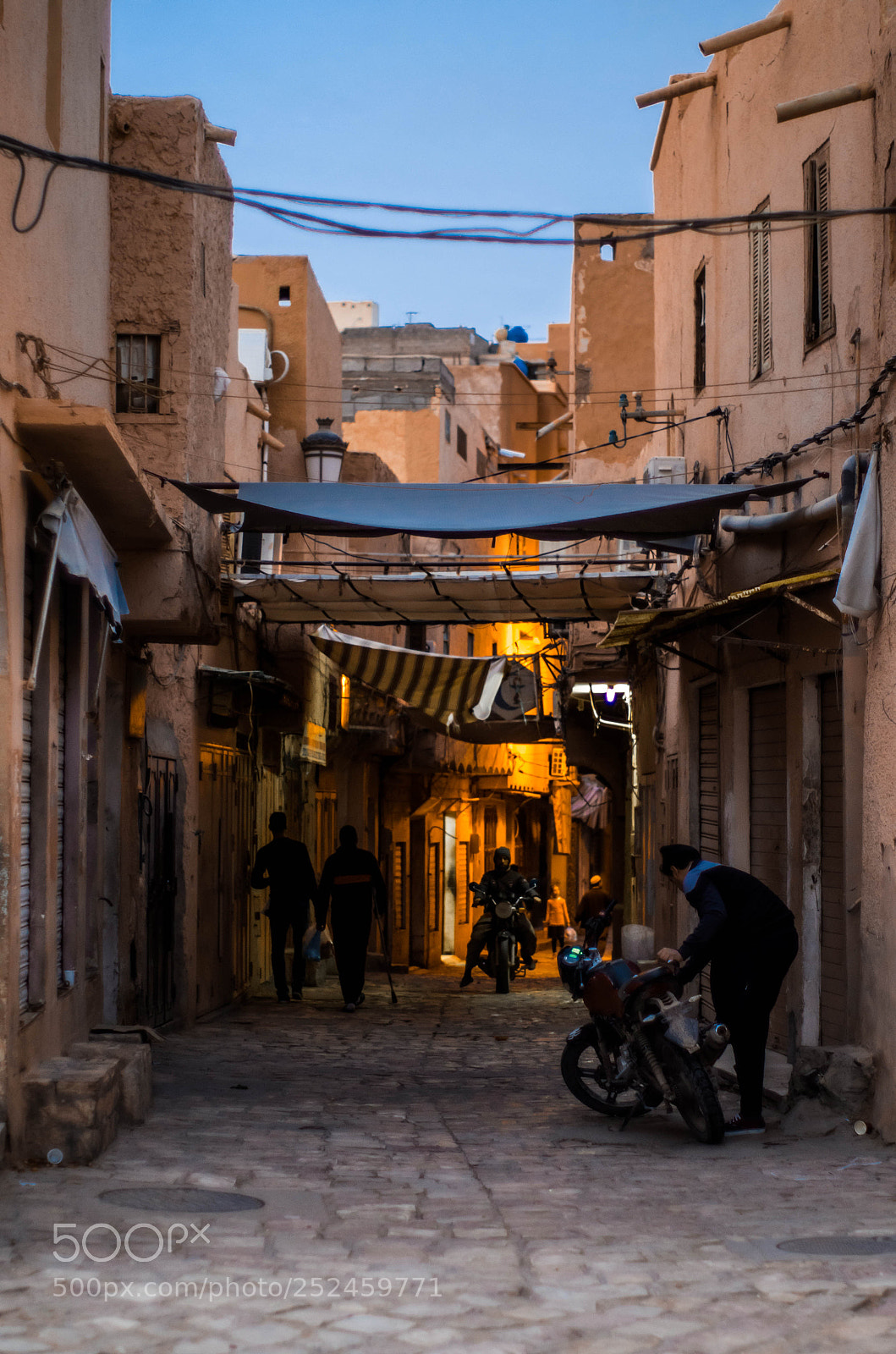 Pentax K-50 sample photo. Popular market in ghardaia photography