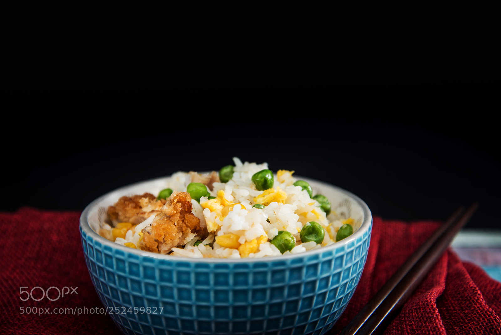 Nikon D800 sample photo. Homemade chinese fried rice photography