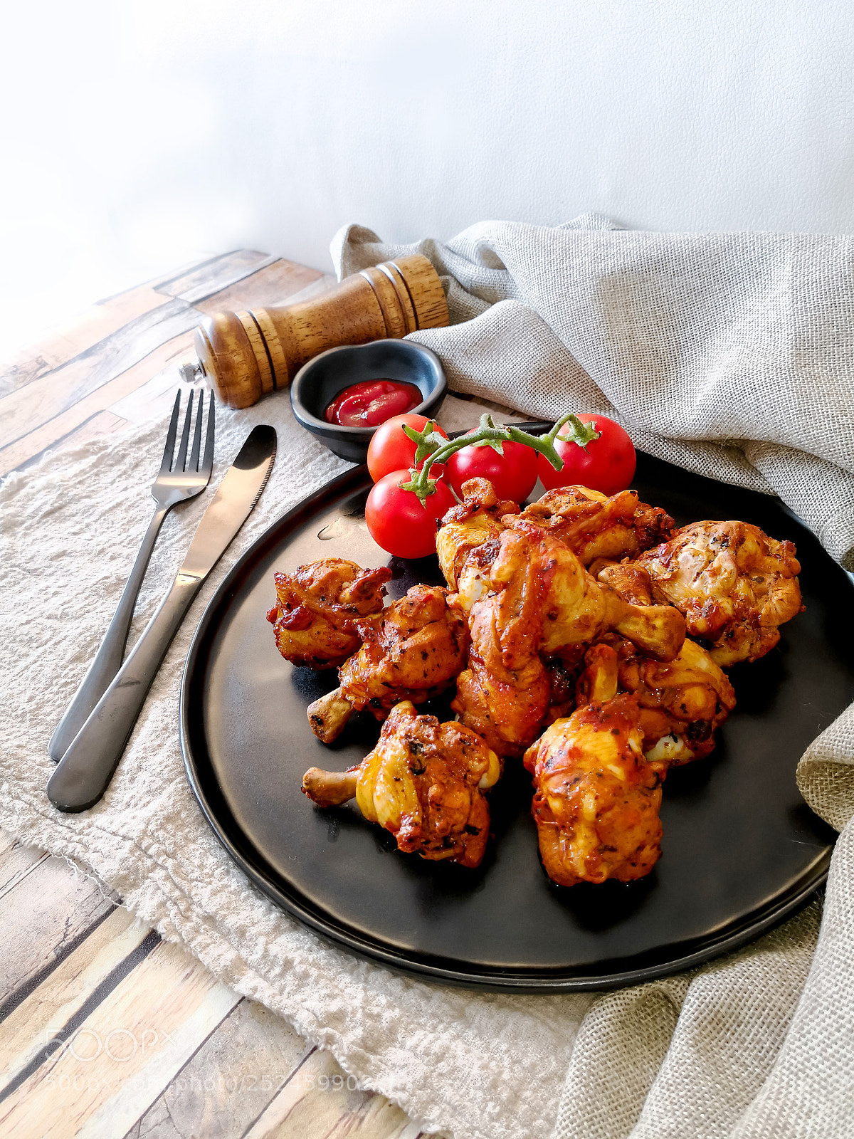 HUAWEI Mate 10 Pro sample photo. Roasted sleeves chicken with photography