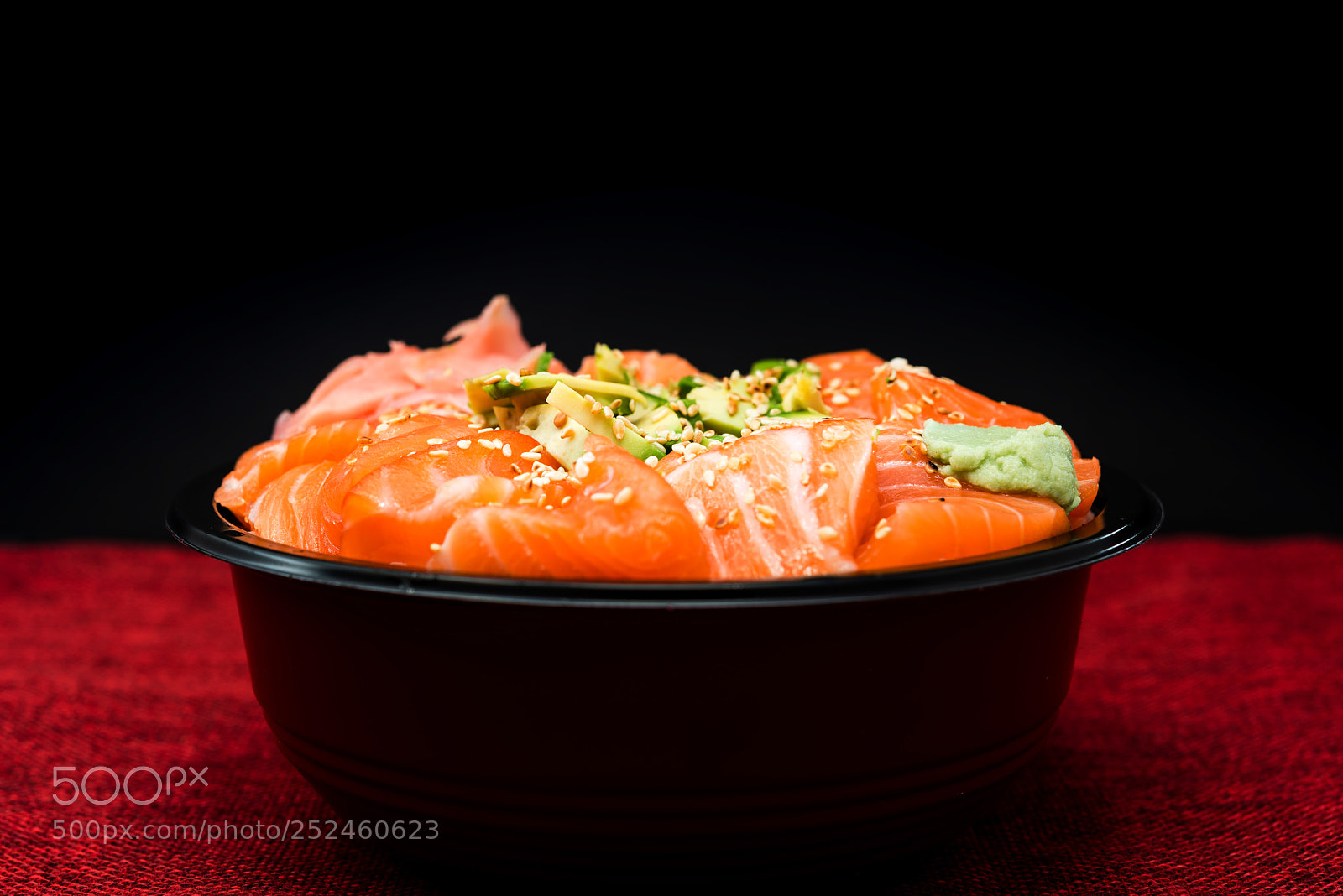 Nikon D800 sample photo. Japanese food mix sashimi photography
