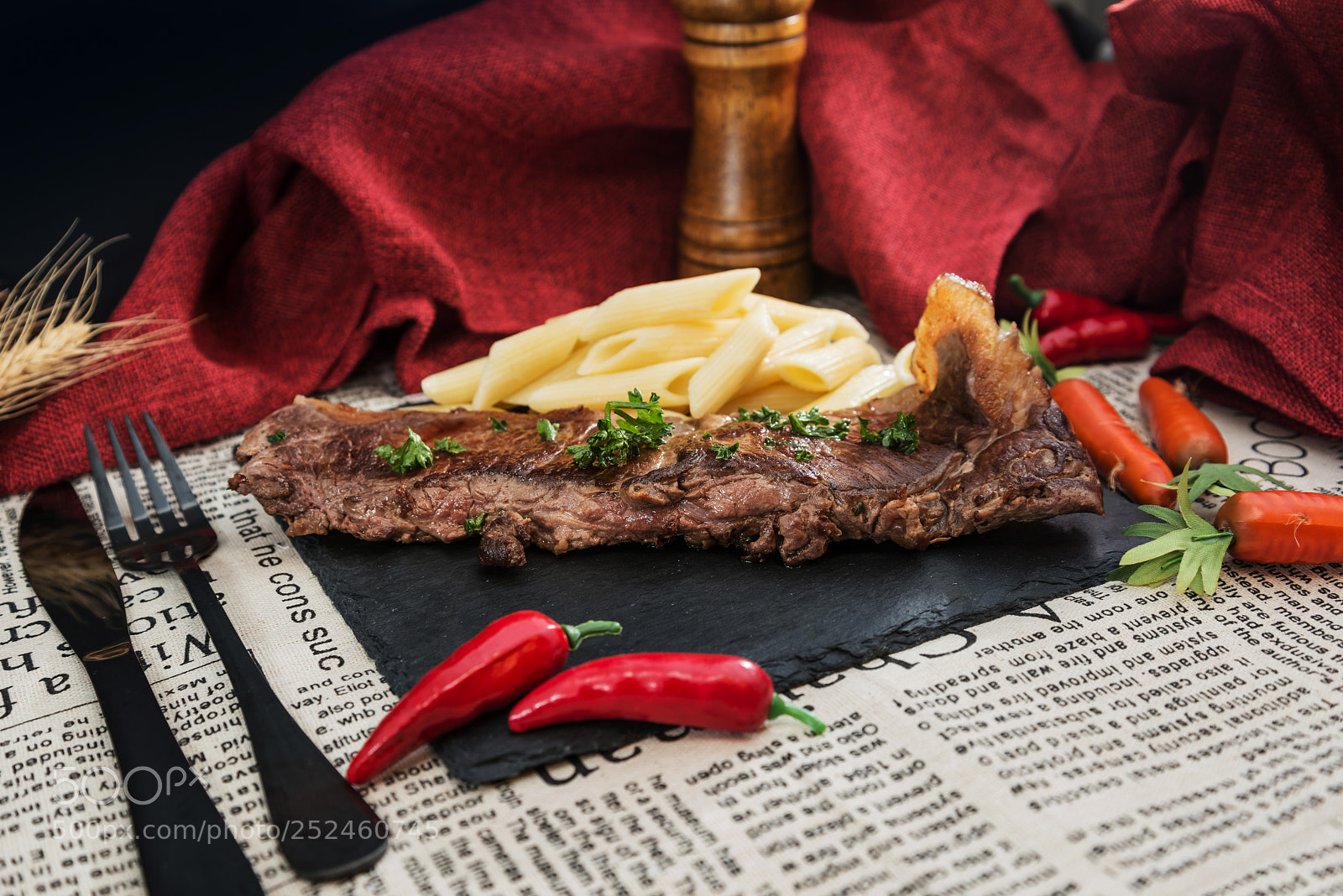 Nikon D800 sample photo. Juicy steak veal beef photography