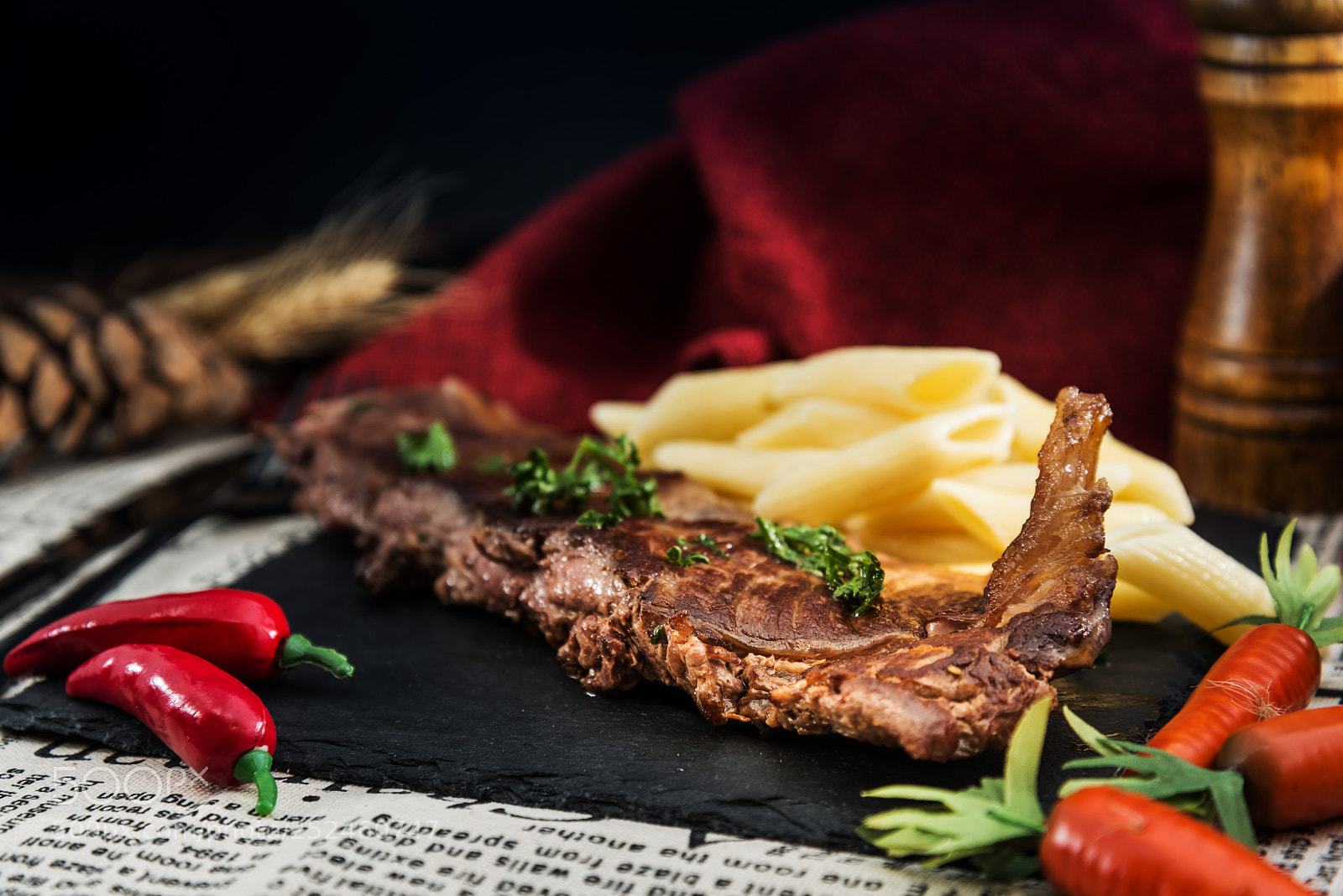 Nikon D800 sample photo. Juicy steak veal beef photography