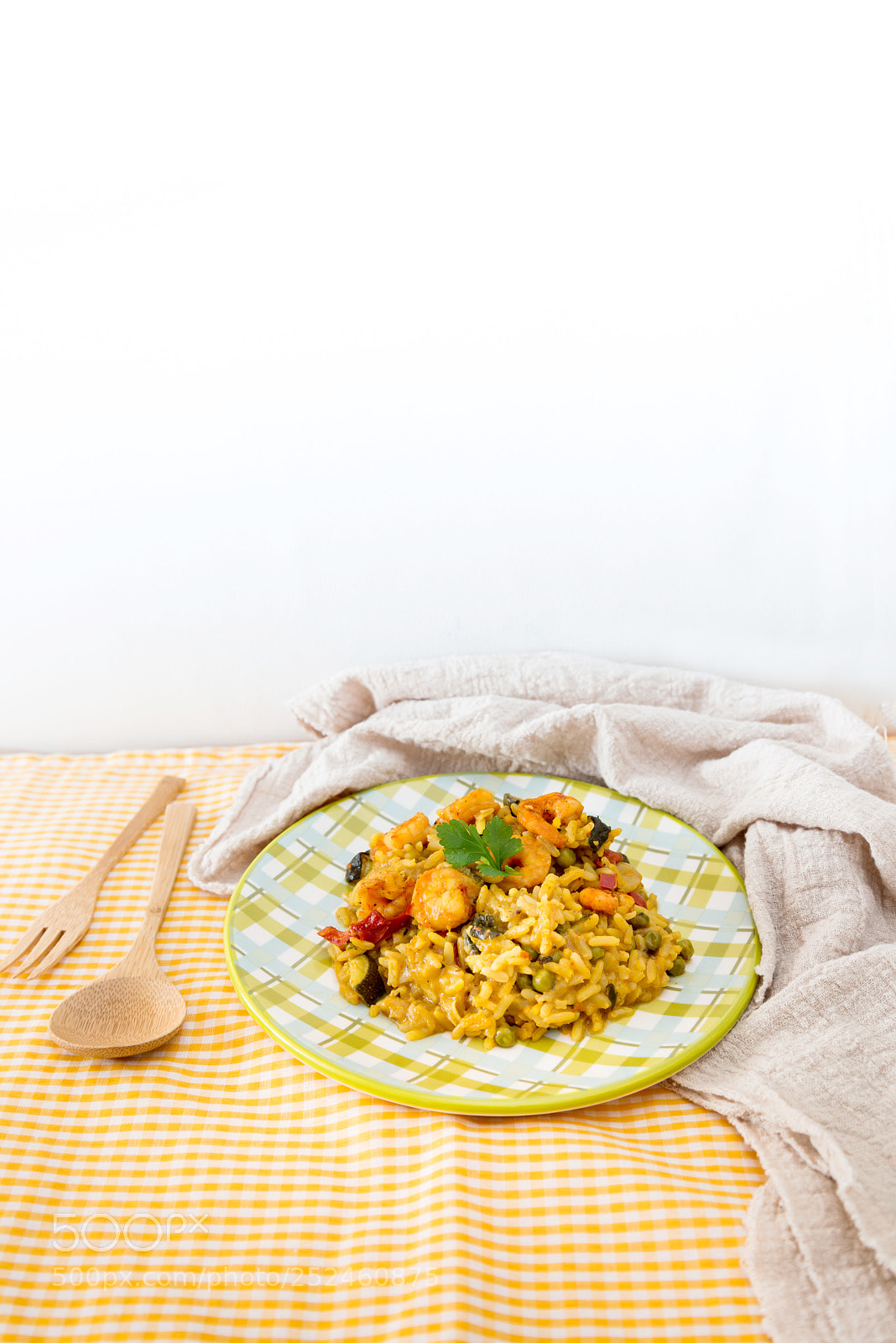 Nikon D800 sample photo. Prawn with rice photography