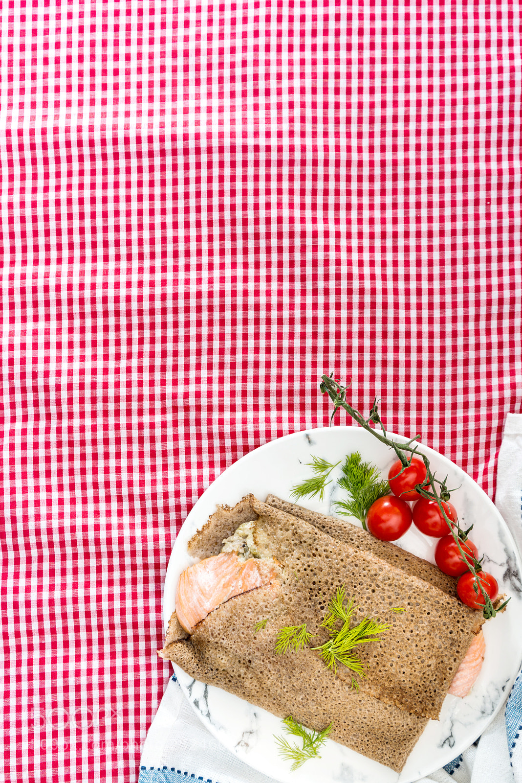 Nikon D800 sample photo. Homemade french salmon buckwheat photography