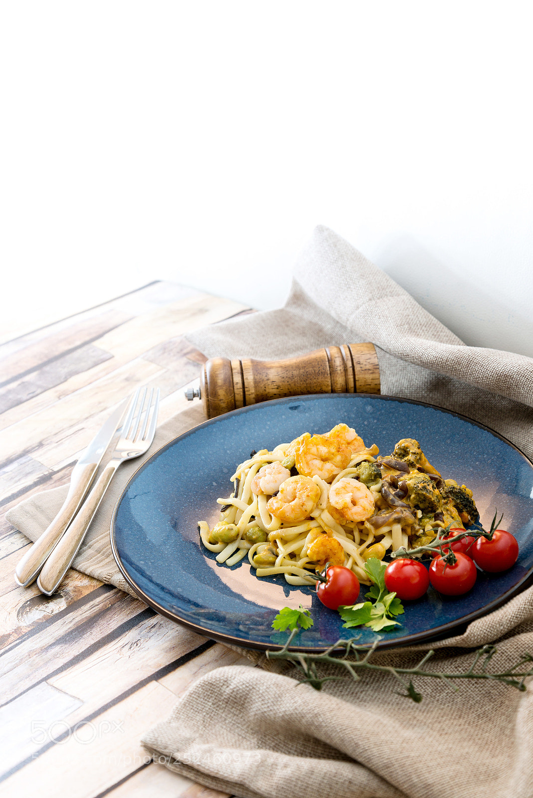 Nikon D800 sample photo. Cooked pasta with peeled photography