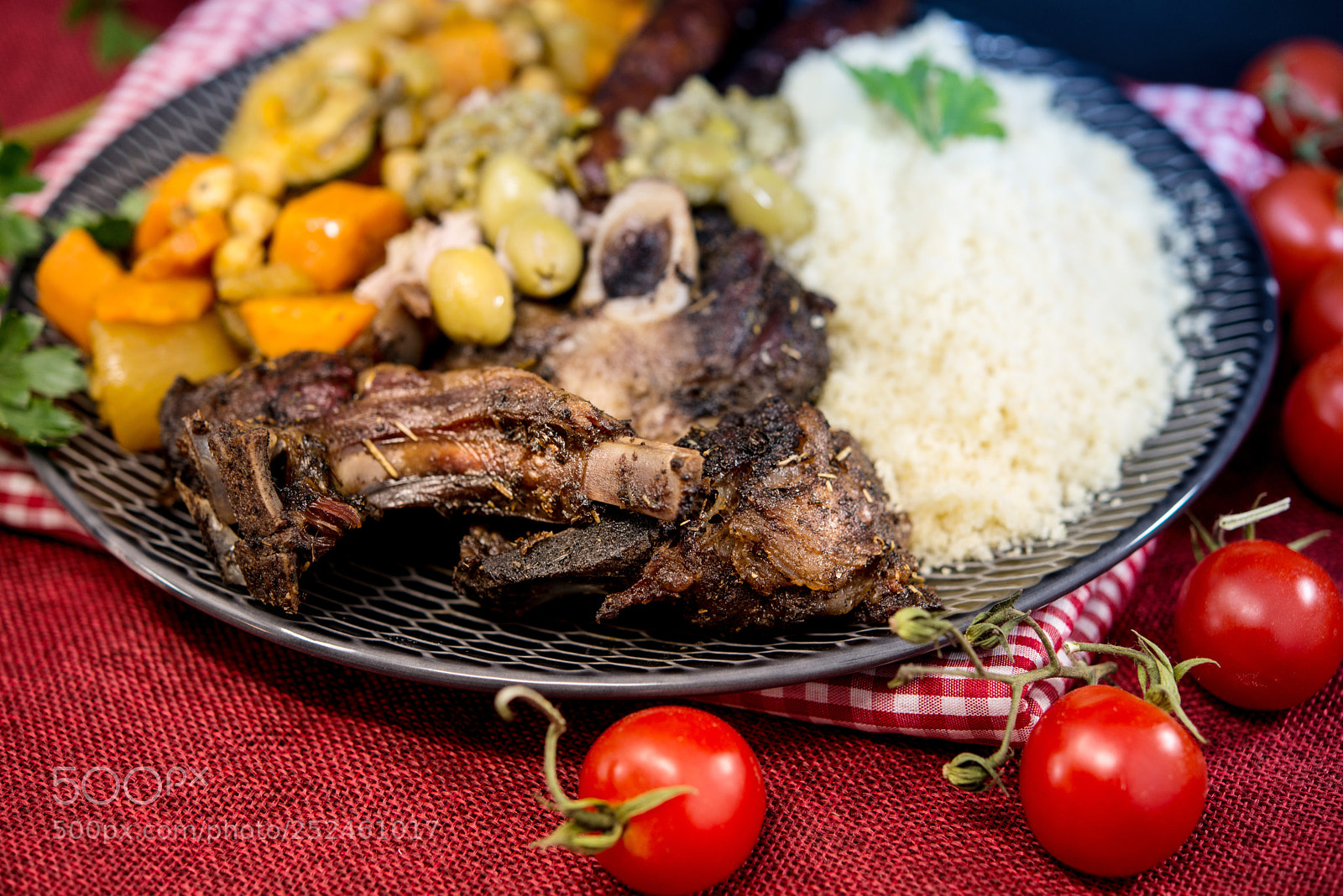 Nikon D800 sample photo. Traditional moroccan dish couscous photography