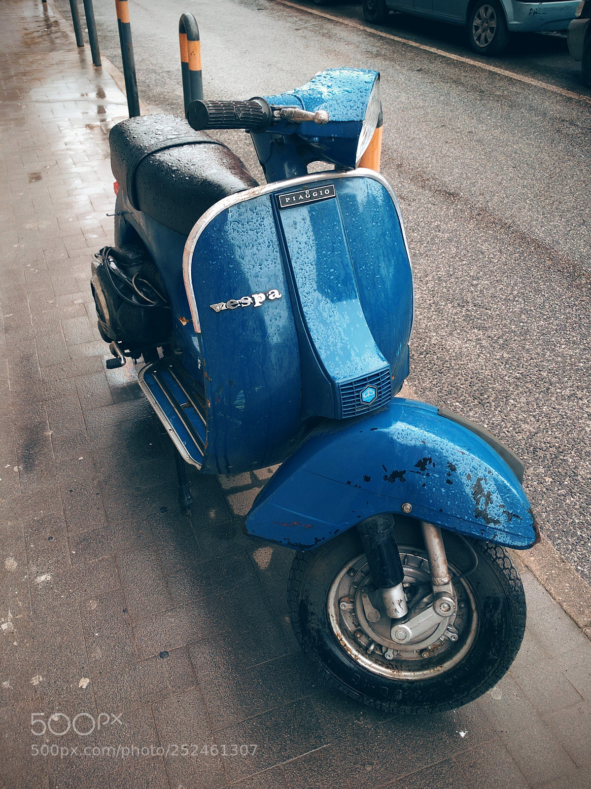 Google Nexus 6P sample photo. Rainy ride photography