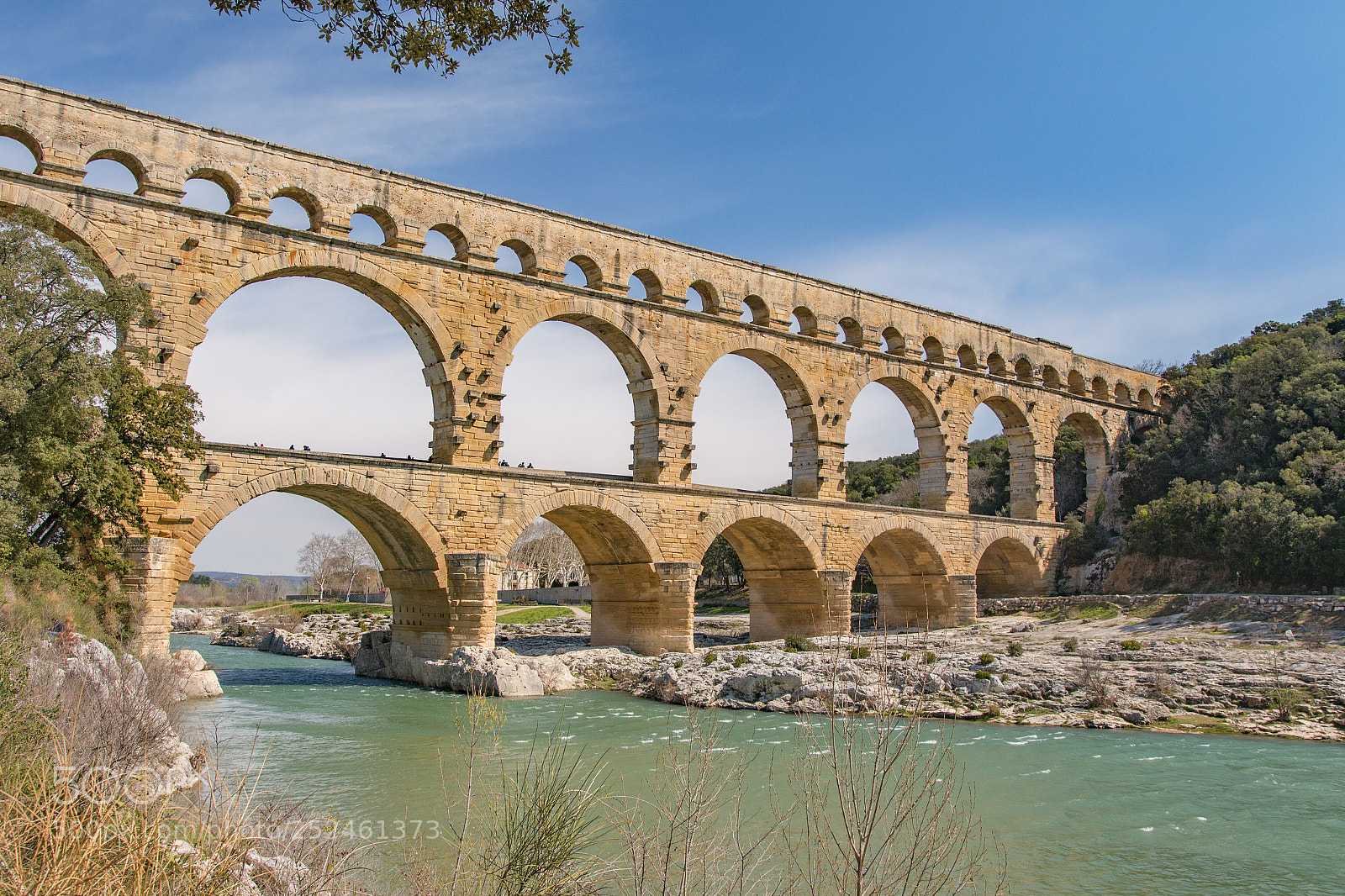 Canon EOS 70D sample photo. Pont du gard photography
