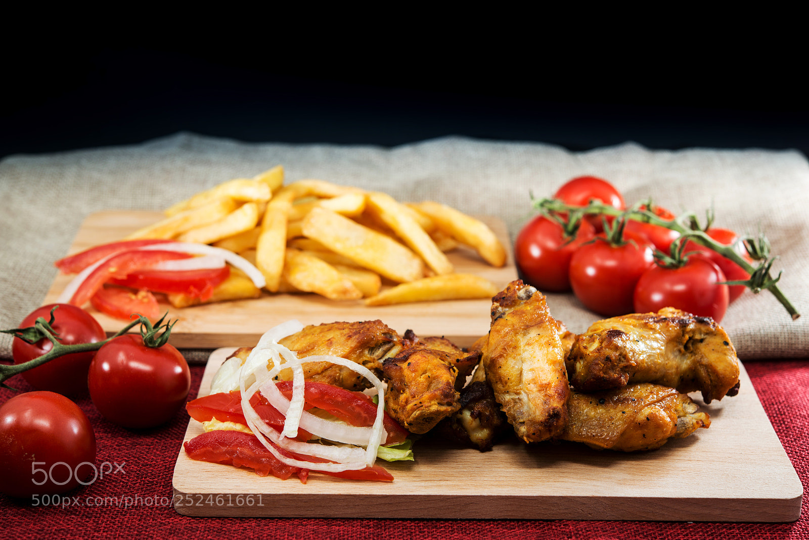 Nikon D800 sample photo. Chicken wings with sauce photography