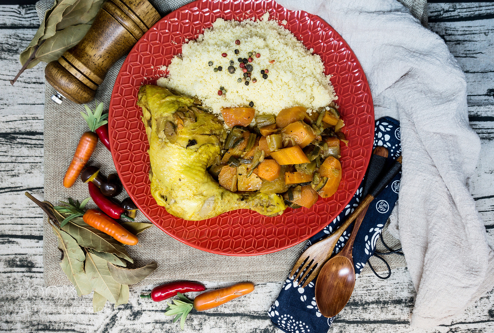 Sony Cyber-shot DSC-RX100 IV sample photo. Traditional moroccan dish couscous photography