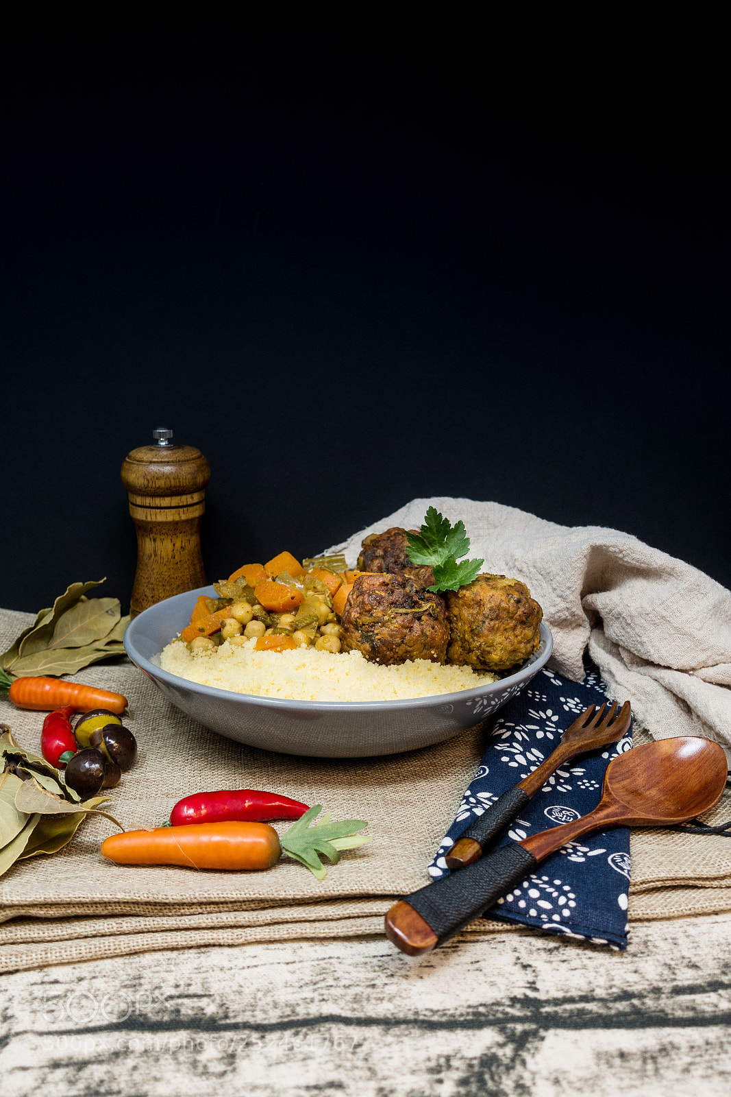 Sony Cyber-shot DSC-RX100 IV sample photo. Traditional moroccan dish couscous photography