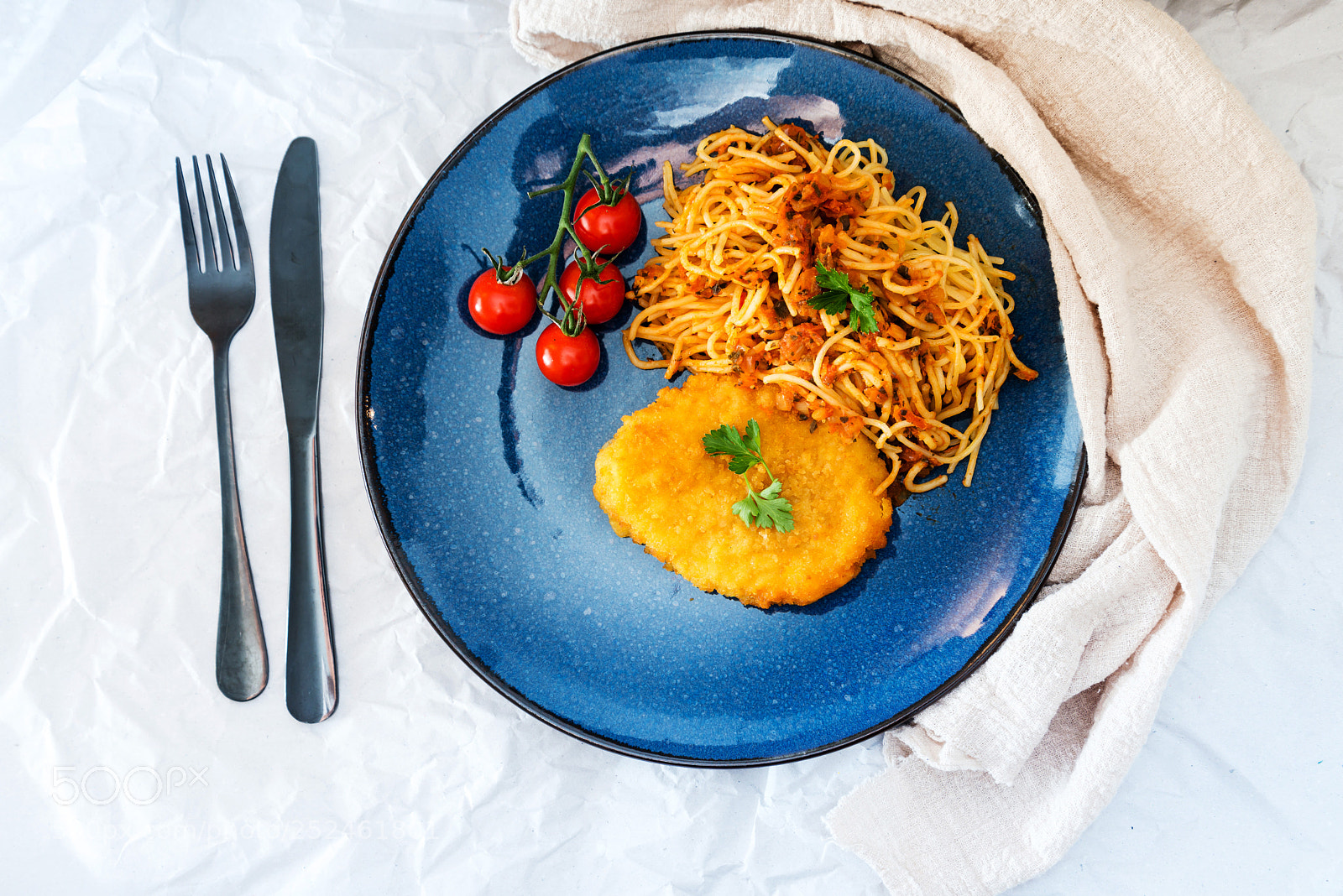 Nikon D800 sample photo. Escalope of spaghetti with photography