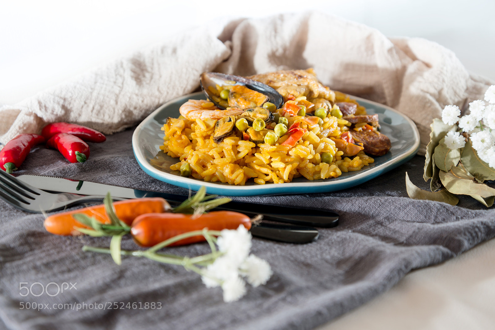 Nikon D800 sample photo. Prawn with rice photography