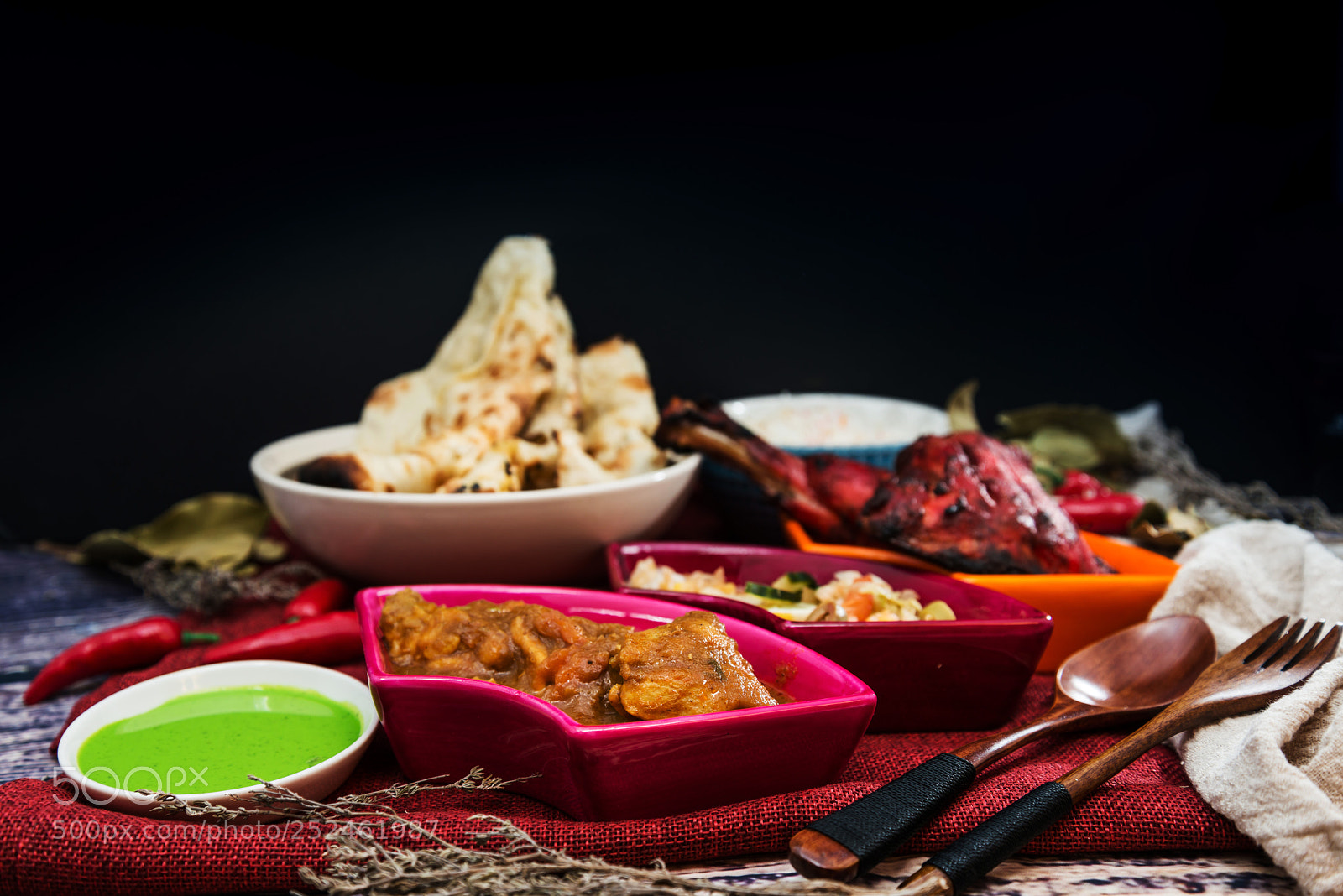 Nikon D800 sample photo. Traditional indian food chicken photography