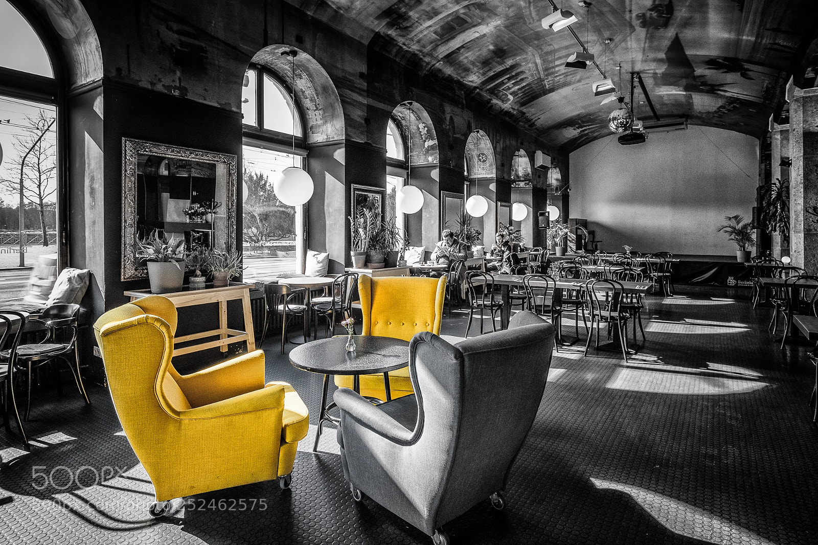 Nikon D5500 sample photo. Coloured seats i photography