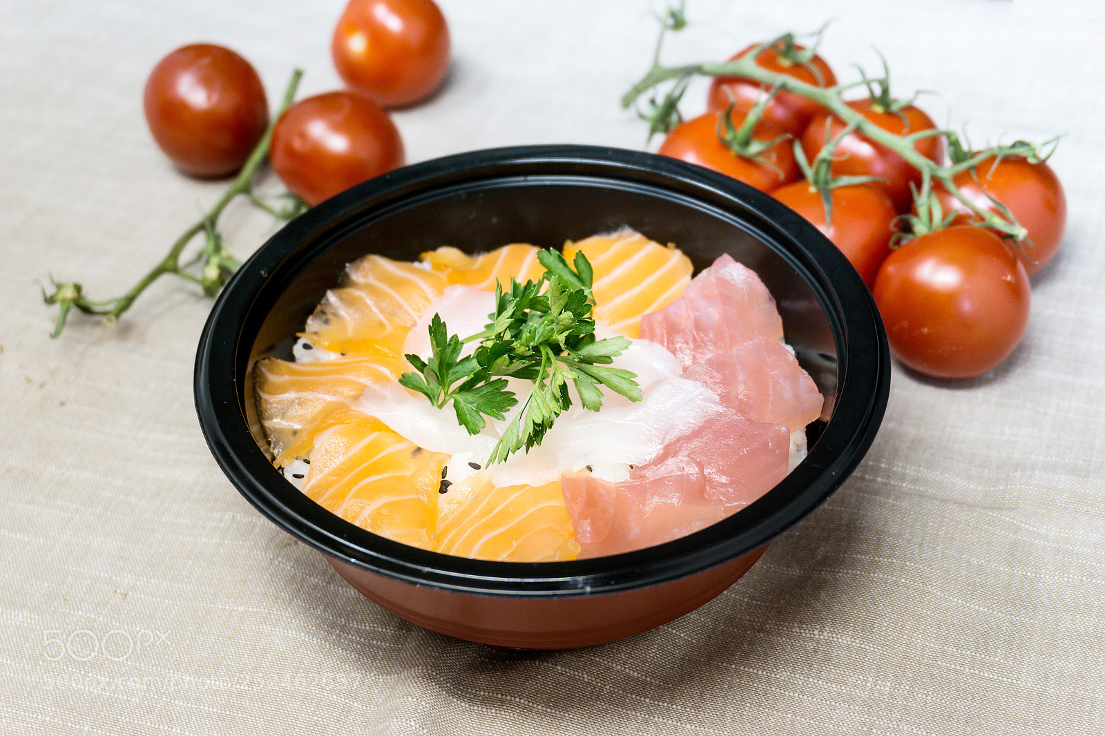 Sony a6000 sample photo. Japanese food mix sashimi photography