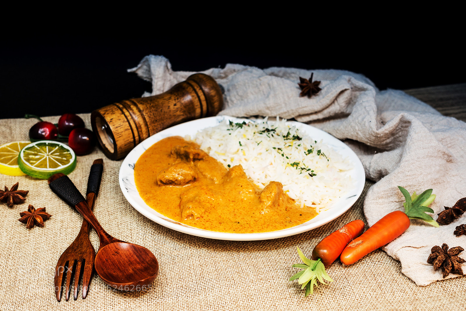 Sony Cyber-shot DSC-RX100 IV sample photo. Handmade indian curry chicken photography