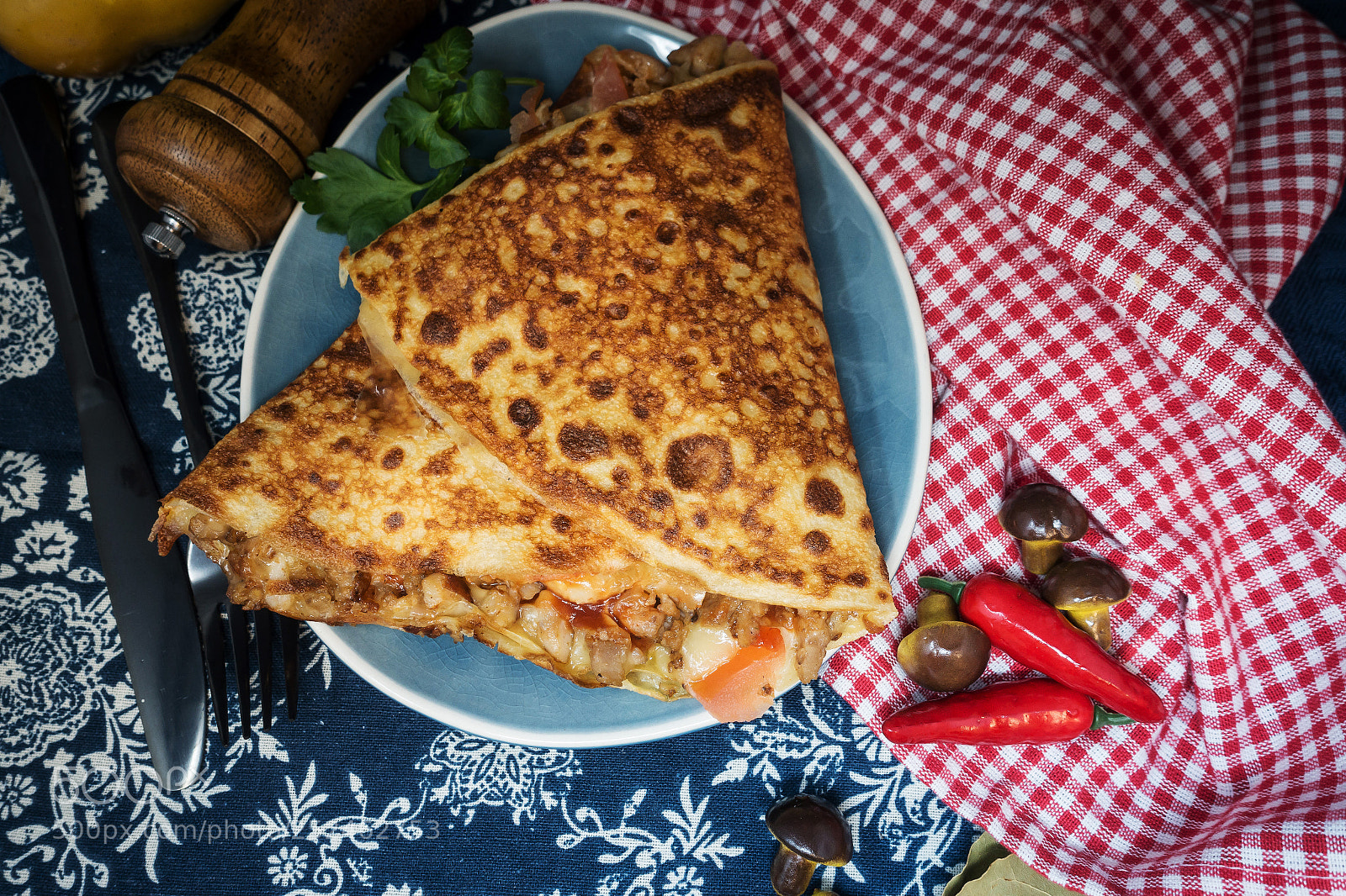 Sony Cyber-shot DSC-RX100 IV sample photo. Homemade french buckwheat galette photography