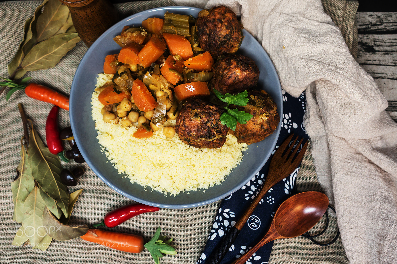 Sony Cyber-shot DSC-RX100 IV sample photo. Traditional moroccan dish couscous photography