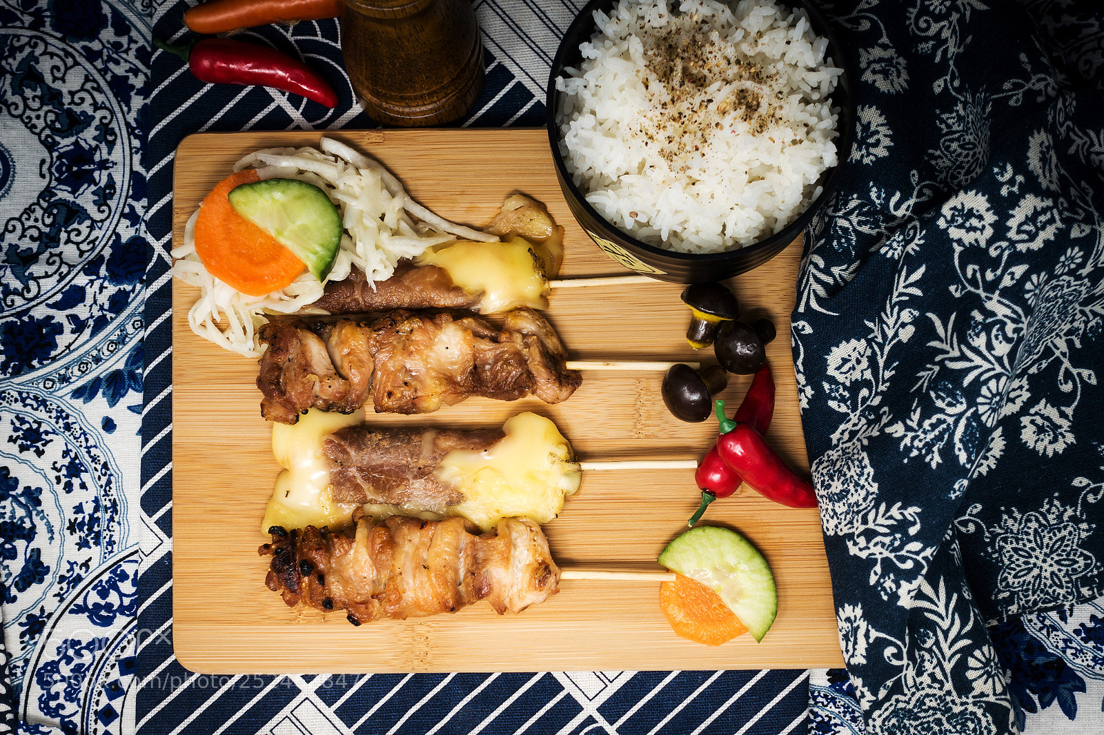 Sony Cyber-shot DSC-RX100 IV sample photo. Traditional japanese skewer yakitori photography