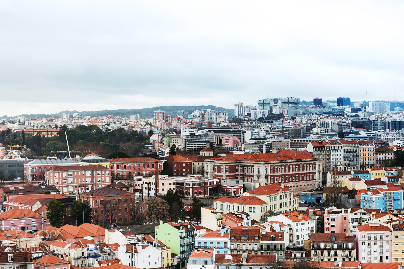 Nikon D800 sample photo. Panoramic historic architectural lisbon photography
