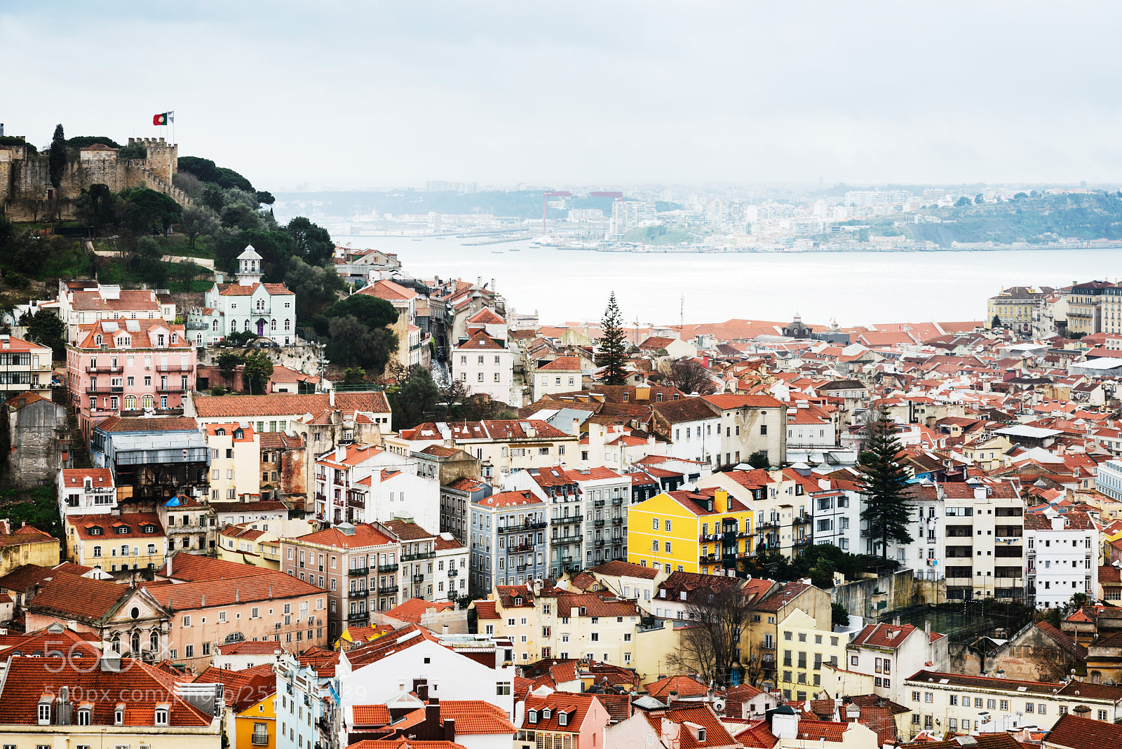 Nikon D800 sample photo. Panoramic historic architectural lisbon photography