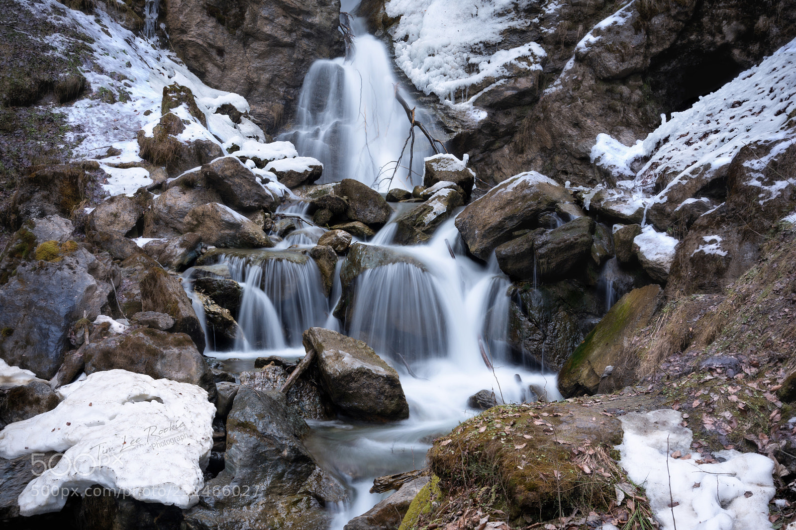 Nikon D7100 sample photo. Eiswasserfall photography