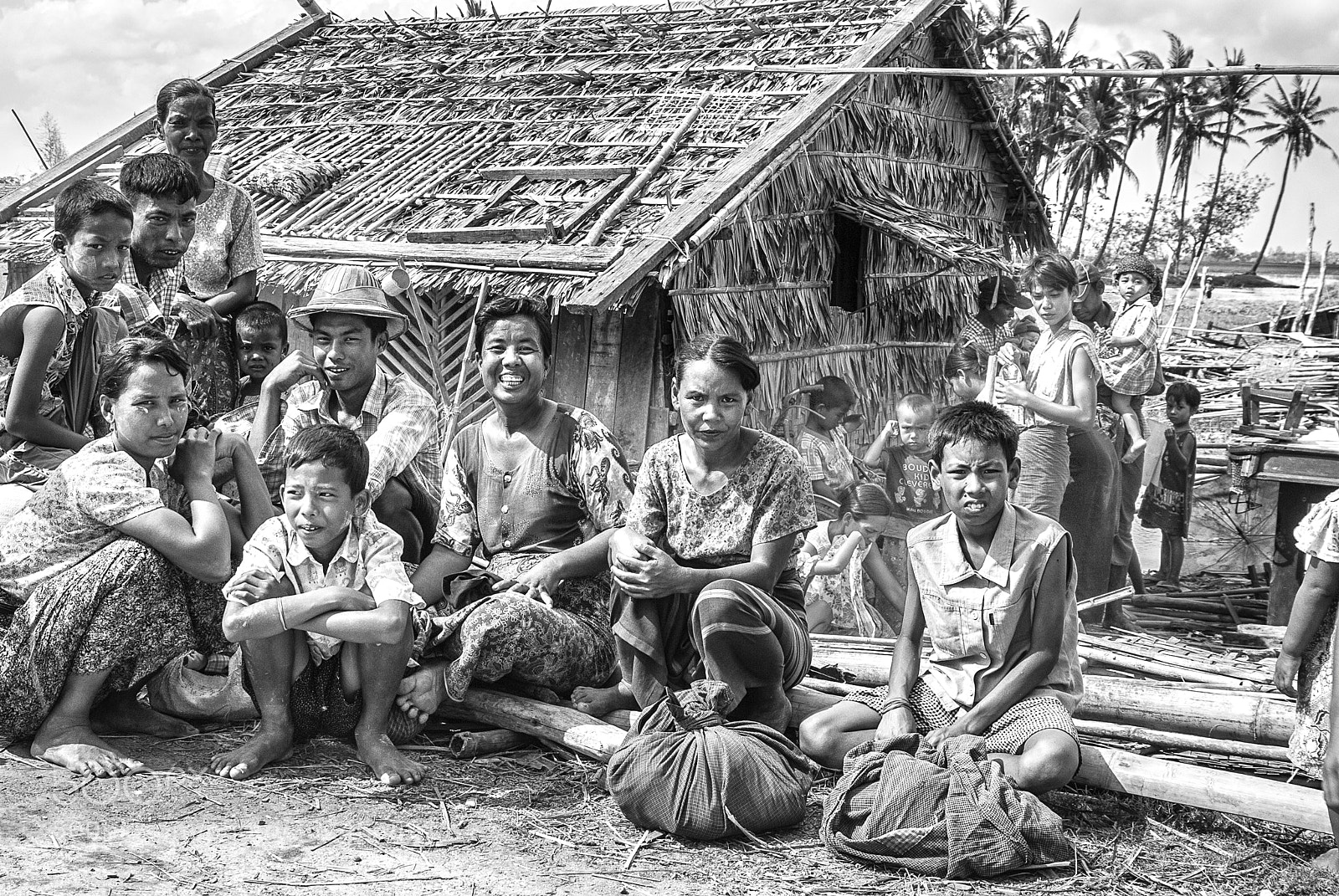 Nikon D200 sample photo. Cyclone nargis 4 / myanmar photography