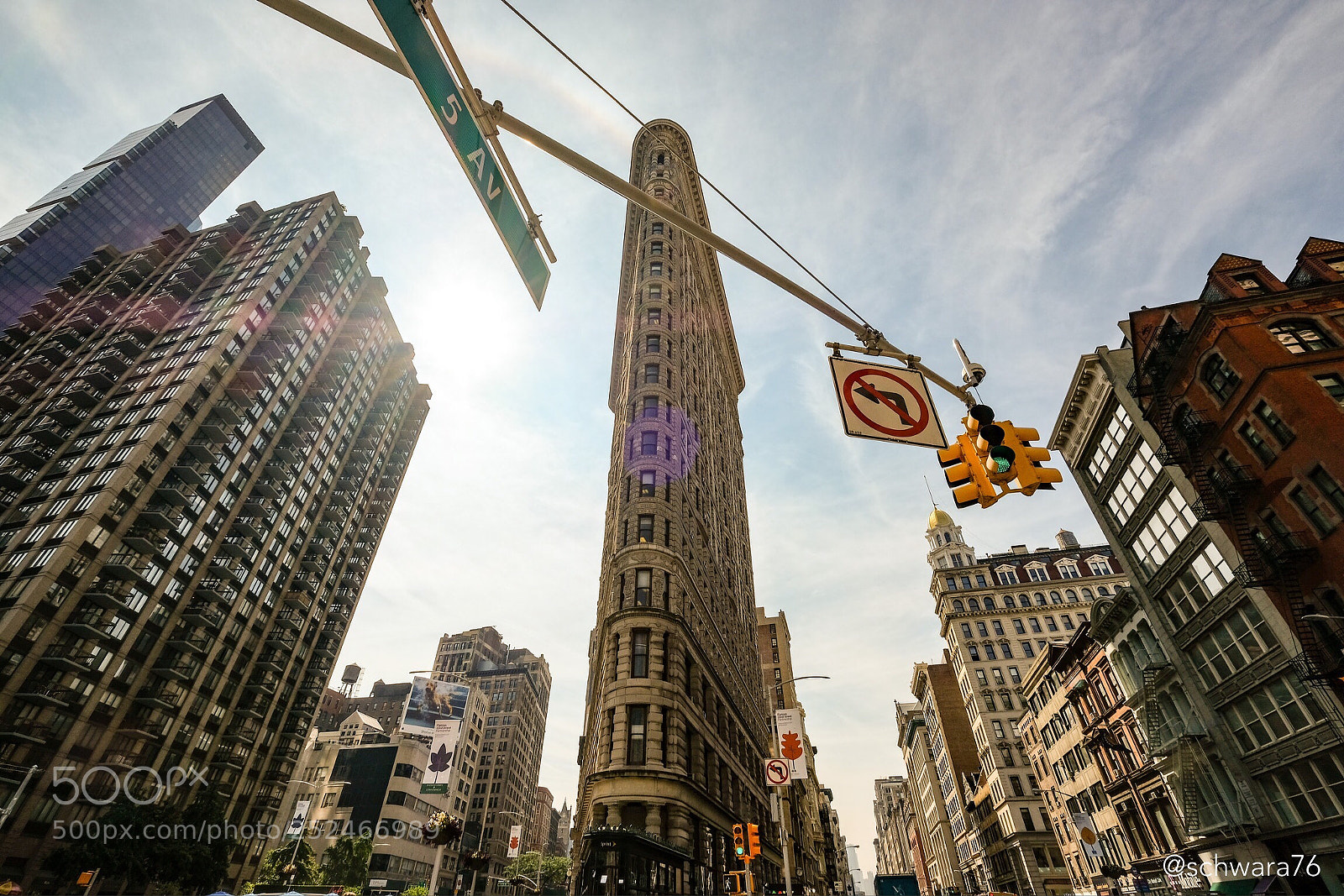 Fujifilm X-T2 sample photo. Flatiron building photography