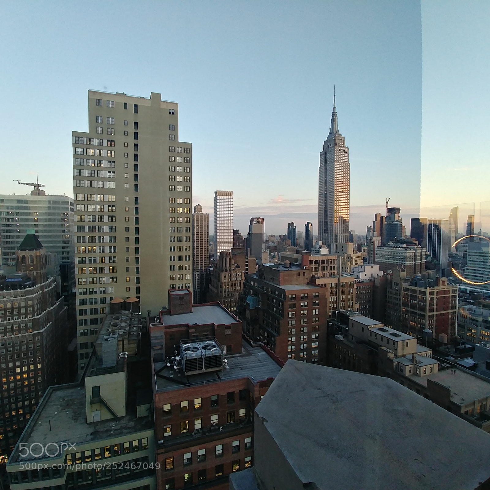 LG G6 sample photo. Empire state building photography